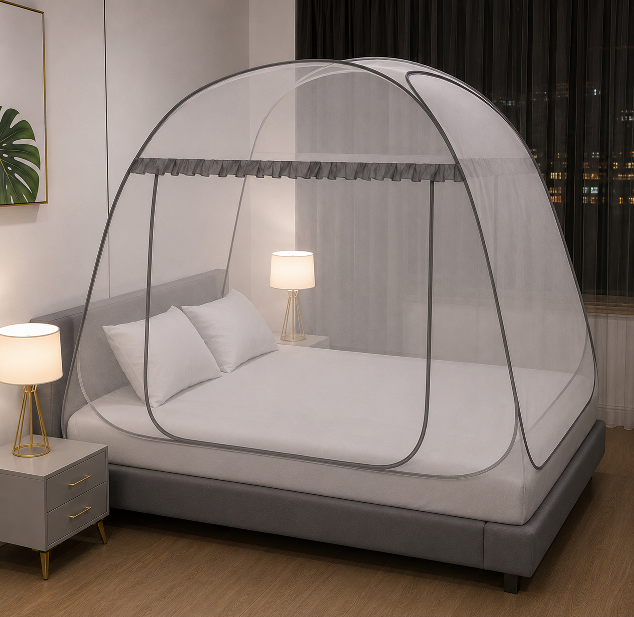 PopSleep™ — The Instant Pop-Up Bed Tent